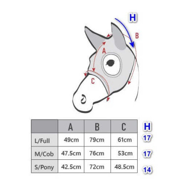 Masque anti-stress Lami-Cell Titanium à oreilles Noir