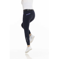Pantalon Equithème Kylie fond silicone Bleu marine Pantalon Equithème Kylie fond silicone Bleu marine