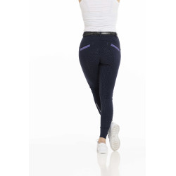Pantalon Equithème Kylie fond silicone Bleu marine