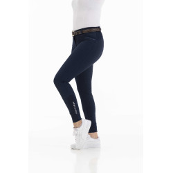 Pantalon Equithème Kendal fond silicone Bleu marine