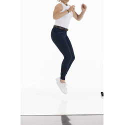 Pantalon Equithème Kendal fond silicone Bleu marine