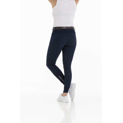 Pantalon Equithème Kendal fond silicone Bleu marine