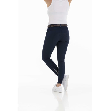 Pantalon Equithème Kendal fond silicone Bleu marine