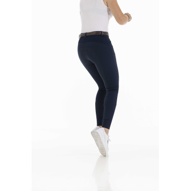 Pantalon Equithème Kendal fond silicone Bleu marine