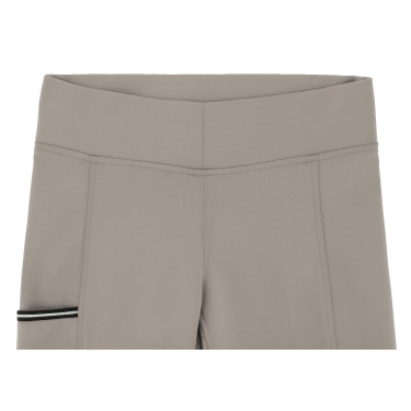 Pull-on Equithème Brigitte fond silicone Taupe Marron