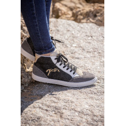 Sneakers Jupiter High Top Pénélope Noir / gris Sneakers Jupiter High Top Pénélope Noir / gris
