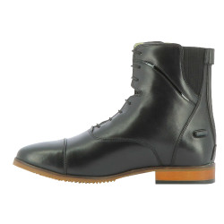 Boots Equithème Wavy lacet / zip Noir