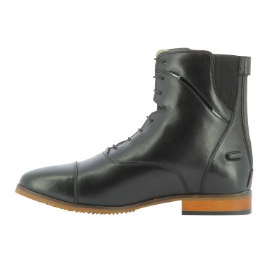 Boots Equithème Wavy lacet / zip Noir