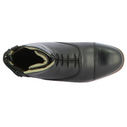 Boots Equithème Wavy lacet / zip Noir