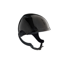 Casque d'équitation NACA Gravity XP carbone Carbone noir brillant