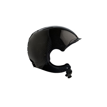 Casque d'équitation NACA Gravity XP carbone Carbone noir brillant