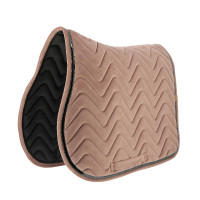 Tapis de selle Equithème Glossy Vieux rose