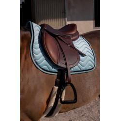 Tapis de selle Equithème Glossy Vert clair