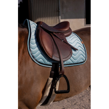 Tapis de selle Equithème Glossy Vert clair