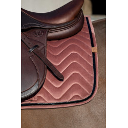 Tapis de selle Equithème Glossy Vieux rose Tapis de selle Equithème Glossy Vieux rose