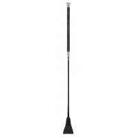 Cravache de saut LeGrip LeMieux Noir Cravache de saut LeGrip LeMieux Noir