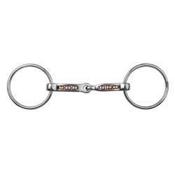 Mors 2 anneaux Metalab Magic System à roulettes horizontal cuivre