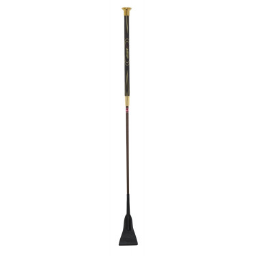 Cravache de saut LeGrip LeMieux Marron