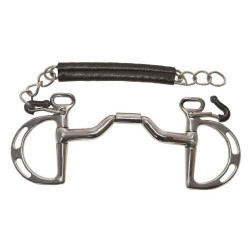 Freio espanhol Metalab Elité com passagem de língua