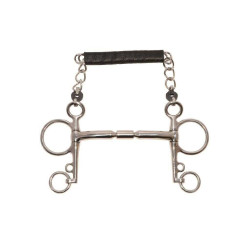 Mors pelham Metalab Elite droit branches courtes Mors pelham Metalab Elite droit branches courtes