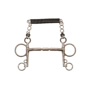 Mors pelham Metalab Elite droit branches courtes Mors pelham Metalab Elite droit branches courtes