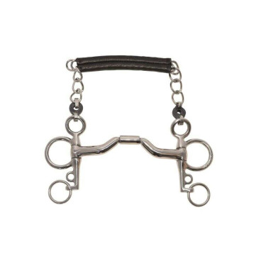 Mors pelham Metalab Elite cintré passage de langue Mors pelham Metalab Elite cintré passage de langue