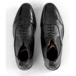 Boots Ego7 Gemini lacets avant Noir