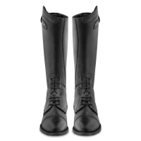 Bottes Ego7 Aster enfant avec lacets Noir