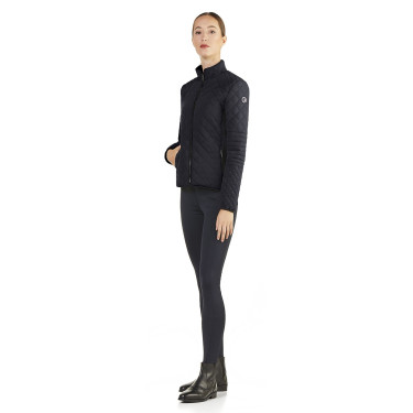 Veste courte matelassée Ego7 Atena femme Noir