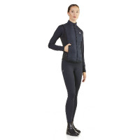 Veste sans manches matelassé Ego7 Dea femme côtés stretch Marine Bleu marine