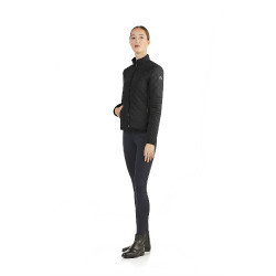 Veste courte matelassée Ego7 Atena femme Noir