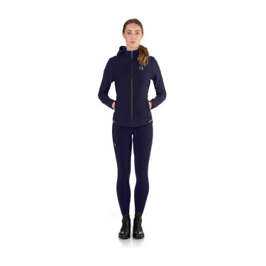 Sweat à capuche Ego7 femme Marine Bleu marine