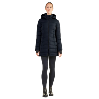 Doudoune longue Ego7 Era capuche amovible femme