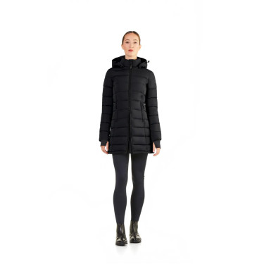 Doudoune longue Ego7 Era capuche amovible femme