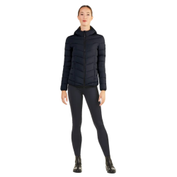 Veste courte matelassée Ego7 Febe capuche femme