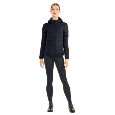 Veste courte matelassée Ego7 Febe capuche femme