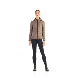 Veste courte matelassée Ego7 Febe capuche femme