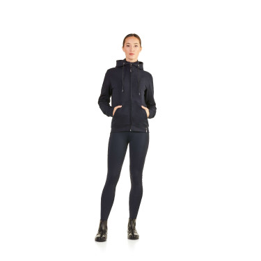 Sweat zippé à capuche Ego7 Z0W déperlant femme