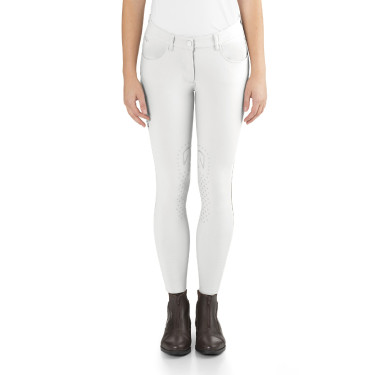 Pantalon Ego7 Jumping PT femme Blanc