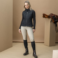 Doudoune sans manches Horseware AA Neve Monogram femme Noir