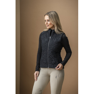 Doudoune sans manches Horseware AA Neve Monogram femme Noir Doudoune sans manches Horseware AA Neve Monogram femme Noir