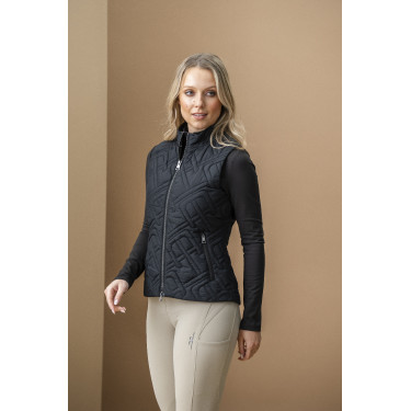 Doudoune sans manches Horseware AA Neve Monogram femme Noir Doudoune sans manches Horseware AA Neve Monogram femme Noir