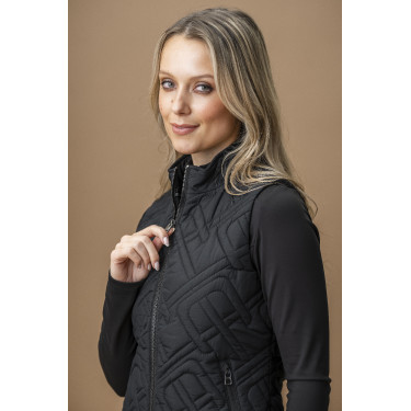 Doudoune sans manches Horseware AA Neve Monogram femme Noir Doudoune sans manches Horseware AA Neve Monogram femme Noir