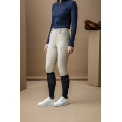 Pantalon Hybrid Horseware fond de peau AA Fina femme Beige Pantalon Hybrid Horseware fond de peau AA Fina femme Beige