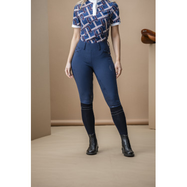 Pantalon Hybrid Horseware fond de peau AA Fina femme Marine Bleu marine Pantalon Hybrid Horseware fond de peau AA Fina femme Marine Bleu marine