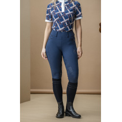 Pantalon Hybrid Horseware fond de peau AA Fina femme Marine Bleu marine Pantalon Hybrid Horseware fond de peau AA Fina femme Marine Bleu marine