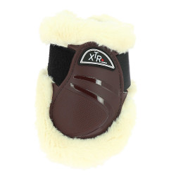 Protège-boulets Norton XTR mouton synthétique Marron