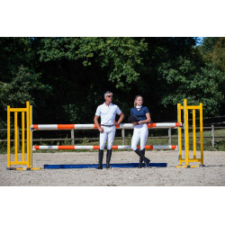 Polo Equithème Wellington Blanc Polo Equithème Wellington Blanc