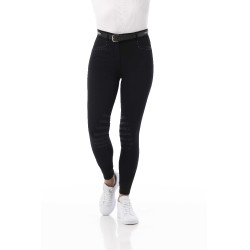 Pantalon Equithème Safir Noir / bleu Pantalon Equithème Safir Noir / bleu