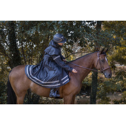 Imperméable Equithème RiderCoat Noir